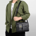 MENS PU LAETHER SHOULDER BAG